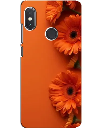 Чехол для Xiaomi Redmi Note 5 Pro с картинкой «Оранжевые герберы» Чехол для Xiaomi Redmi Note 5 Pro с картинкой «Оранжевые герберы»