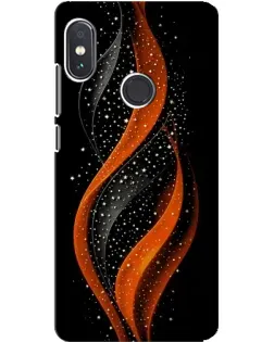 Чехол для Xiaomi Redmi Note 5 Pro с картинкой «Огненная звездная волна»