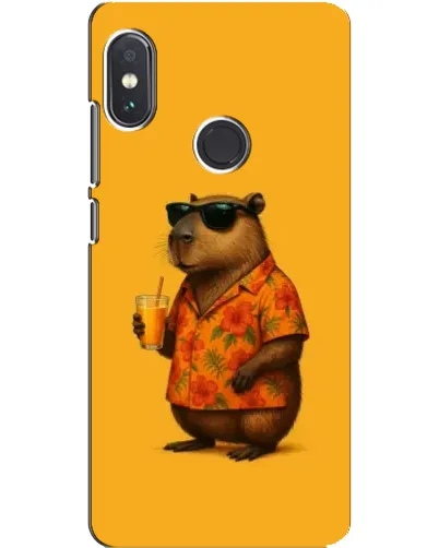 Чехол для Xiaomi Redmi Note 5 Pro с картинкой «Капибара на отдыхе» Чехол для Xiaomi Redmi Note 5 Pro с картинкой «Капибара на отдыхе»