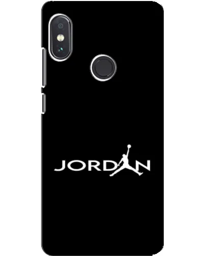 Чехол для Xiaomi Redmi Note 5 с картинкой «Jordan White Logo»