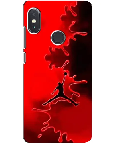 Чехол для Xiaomi Redmi Note 5 с картинкой «Jordan Red Smoke»
