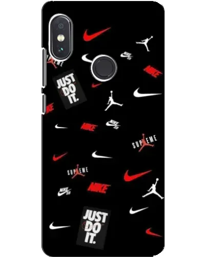 Чехол для Xiaomi Redmi Note 5 с картинкой «Nike Mix Pattern»