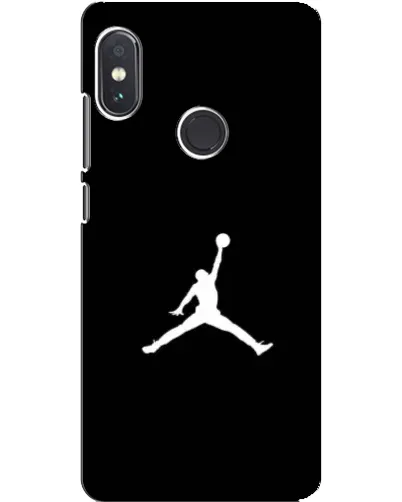 Чехол для Xiaomi Redmi Note 5 с картинкой «Jordan Silhouette»