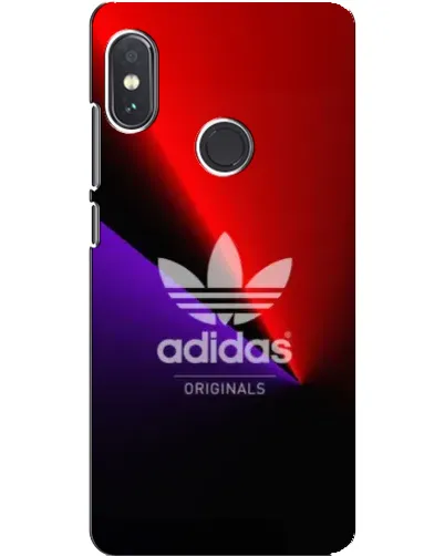 Чехол для Xiaomi Redmi Note 5 с картинкой «Adidas Red Neon»