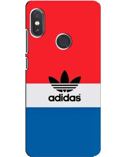 Чехол для Xiaomi Redmi Note 5 с картинкой «Ретро блоки Adidas»