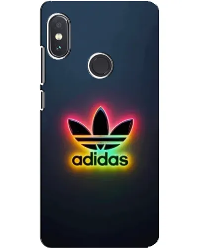 Чехол для Xiaomi Redmi Note 5 с картинкой «Неоновый Adidas»