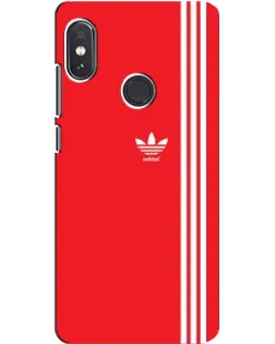 Чехол для Xiaomi Redmi Note 5 с картинкой «Красный минимализм Adidas» Чехол для Xiaomi Redmi Note 5 с картинкой «Красный минимализм Adidas»