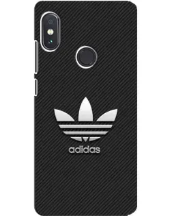 Чехол для Xiaomi Redmi Note 5 с картинкой «Adidas Карбоновая текстура»