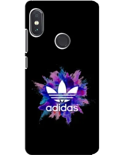 Чехол для Xiaomi Redmi Note 5 с картинкой «Взрыв красок Adidas»