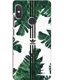Чехол для Xiaomi Redmi Note 5 с картинкой «Пальмовые листья адидас»