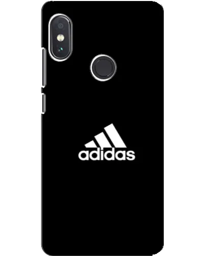 Чехол для Xiaomi Redmi Note 5 с картинкой «Черная классика Adidas»