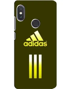 Чехол для Xiaomi Redmi Note 5 с картинкой «Оливковый градиент Adidas»