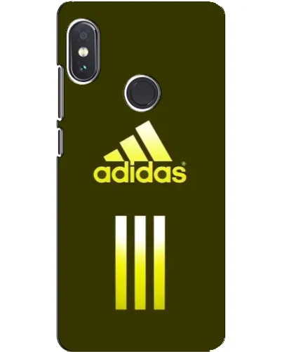 Чехол для Xiaomi Redmi Note 5 с картинкой «Оливковый градиент Adidas»
