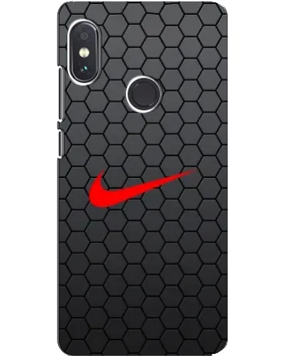 Чохол для Xiaomi Redmi Note 5 з картинкою «Nike — карбонова сітка»