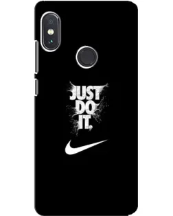 Чохол для Xiaomi Redmi Note 5 з картинкою «Текстовий принт Nike»