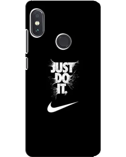 Чохол для Xiaomi Redmi Note 5 з картинкою «Текстовий принт Nike»