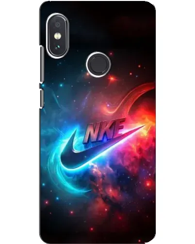 Чохол для Xiaomi Redmi Note 5 з картинкою «Вогняний логотип Nike»