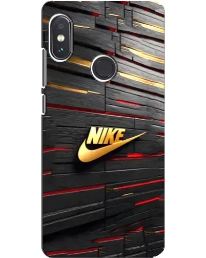 Чохол для Xiaomi Redmi Note 5 з картинкою «Золотий Nike на металі»