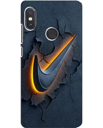Чохол для Xiaomi Redmi Note 5 з картинкою «Об'ємний логотип Найк»