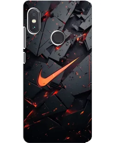 Чохол для Xiaomi Redmi Note 5 з картинкою «Nike — ефект розломів»
