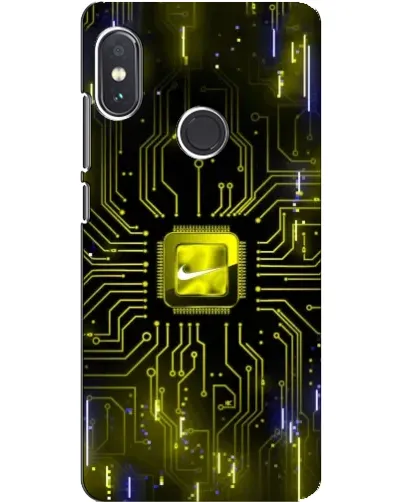 Чохол для Xiaomi Redmi Note 5 з картинкою «Nike — золота іскра»