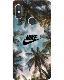 Чехол для Xiaomi Redmi Note 5 с картинкой «Тропический принт Nike» Чехол для Xiaomi Redmi Note 5 с картинкой «Тропический принт Nike»