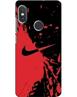 Чехол для Xiaomi Redmi Note 5 с картинкой «Красные брызги Nike» Чехол для Xiaomi Redmi Note 5 с картинкой «Красные брызги Nike»