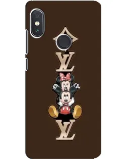 Чехол для Xiaomi Redmi Note 5 с картинкой «LV и Микки Маус» Чехол для Xiaomi Redmi Note 5 с картинкой «LV и Микки Маус»