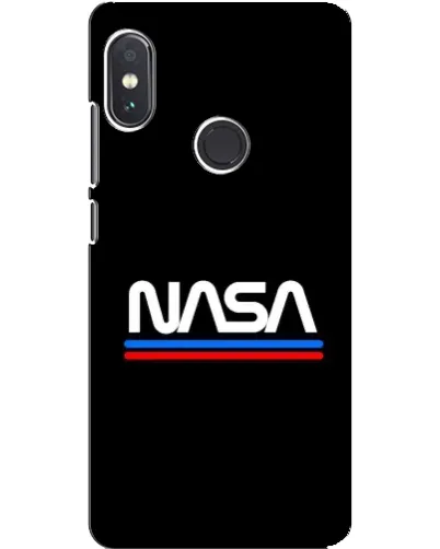 Чохол для Xiaomi Redmi Note 5 з картинкою «NASA — класика Red Blue»