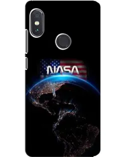 Чохол для Xiaomi Redmi Note 5 з картинкою «Земля з космосу NASA»