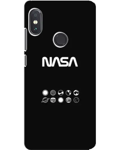 Чохол для Xiaomi Redmi Note 5 з картинкою «NASA — технічний принт»