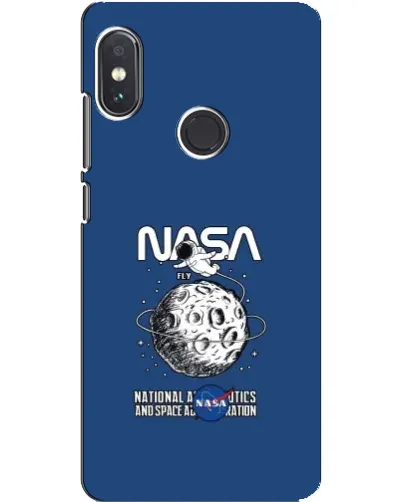 Чохол для Xiaomi Redmi Note 5 з картинкою «NASA — місячна місія»