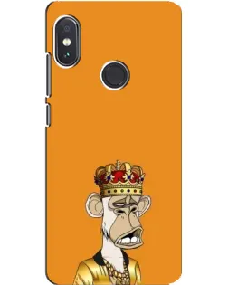 Чохол для Xiaomi Redmi Note 5 з картинкою «Золота мавпа Bored Ape»