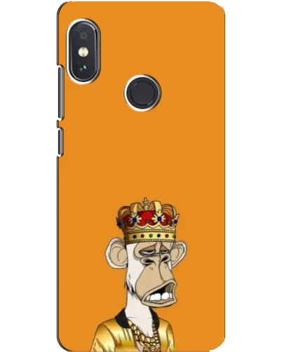 Чехол для Xiaomi Redmi Note 5 с картинкой «Золотая обезьяна Bored Ape»