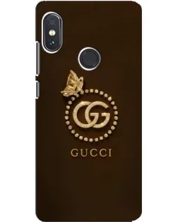 Чохол для Xiaomi Redmi Note 5 з картинкою «Gucci — золотий метелик»