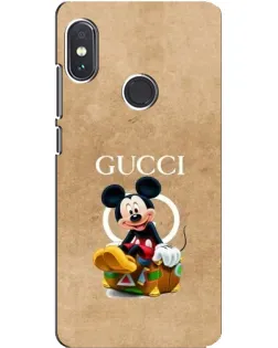 Чохол для Xiaomi Redmi Note 5 з картинкою «Міккі Маус Gucci — крафт»