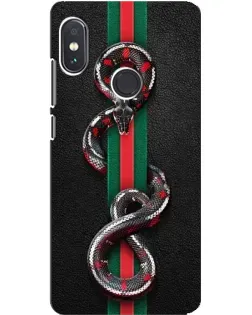 Чохол для Xiaomi Redmi Note 5 з картинкою «Gucci — змія на смузі»