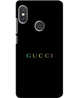 Чохол для Xiaomi Redmi Note 5 з картинкою «Gucci — неоновий мінімалізм»