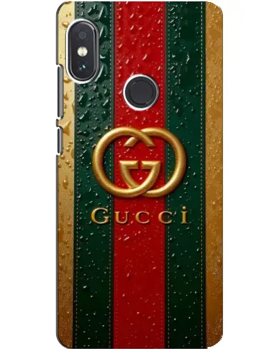 Чохол для Xiaomi Redmi Note 5 з картинкою «Gucci — фірмова смуга та золото» Чохол для Xiaomi Redmi Note 5 з картинкою «Gucci — фірмова смуга та золото»
