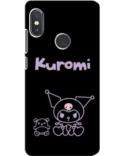 Чехол для Xiaomi Redmi Note 5 с картинкой «Kuromi — черный минимализм» Чехол для Xiaomi Redmi Note 5 с картинкой «Kuromi — черный минимализм»