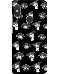 Чехол для Xiaomi Redmi Note 5 с картинкой «Черный паттерн Kuromi» Чехол для Xiaomi Redmi Note 5 с картинкой «Черный паттерн Kuromi»