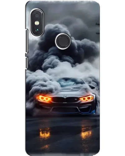Чохол для Xiaomi Redmi Note 5 з картинкою «BMW у диму» Чохол для Xiaomi Redmi Note 5 з картинкою «BMW у диму»