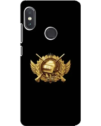Чохол для Xiaomi Redmi Note 5 з картинкою «PUBG — помаранчевий градієнт»