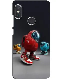 Чохол для Xiaomi Redmi Note 5 з картинкою «Among Us — 3D стиль»