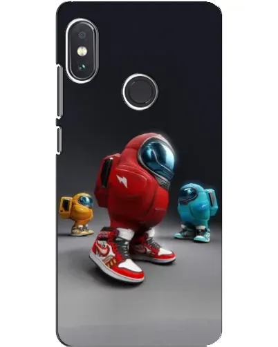 Чохол для Xiaomi Redmi Note 5 з картинкою «Among Us — 3D стиль»