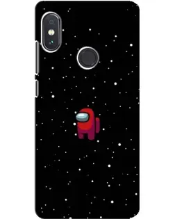 Чохол для Xiaomi Redmi Note 5 з картинкою «Червоний Among Us»