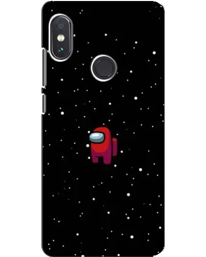 Чохол для Xiaomi Redmi Note 5 з картинкою «Червоний Among Us»