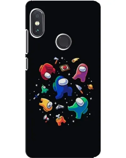 Чохол для Xiaomi Redmi Note 5 з картинкою «Among Us космос»