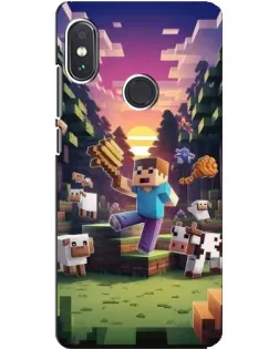 Чохол для Xiaomi Redmi Note 5 з картинкою «Стів на фермі»