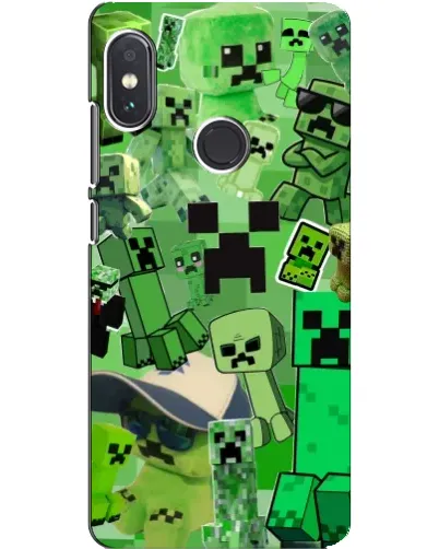 Чохол для Xiaomi Redmi Note 5 з картинкою «Кріпери Minecraft»